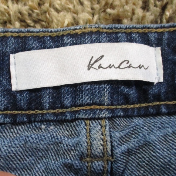 Kancan Jeans Women's 25‎ Dark Wash Beatrice Boyfriend Ultra High Rise Denim - Picture 5 of 7